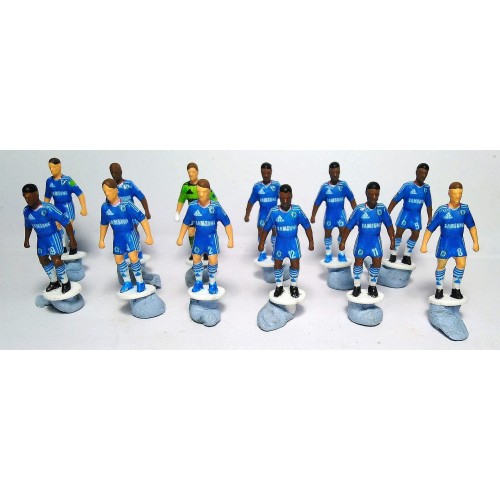 Subbuteo Andrew Table Soccer Chelsea 2010-11 no bases no box only 12 players